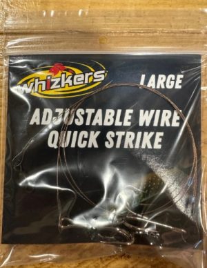 Whizkers Tackle Series Fluorocarbon adjustable Quick Strike Rid