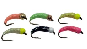 Panfish Candy Glow set from Big Sky Flies and Jigs