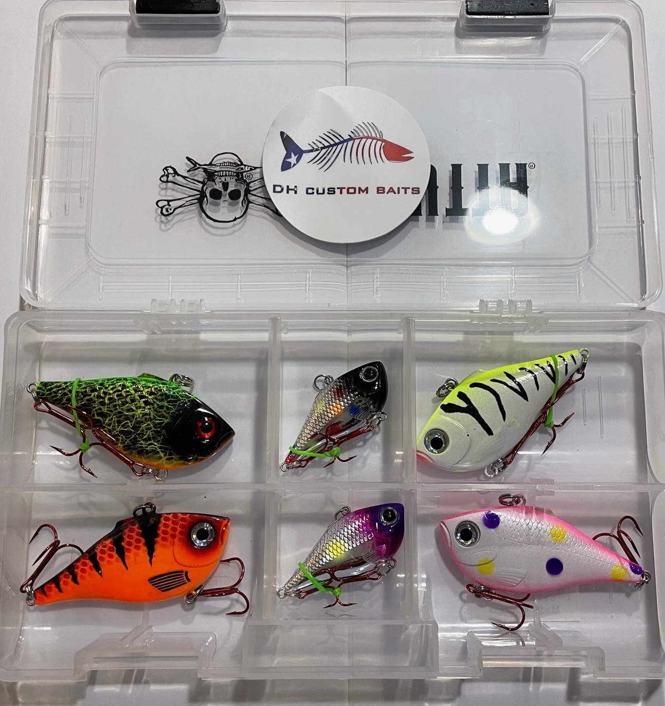 Custom PK Lipless Rattle Bait Lake Winnipeg Set Walleye Mafia