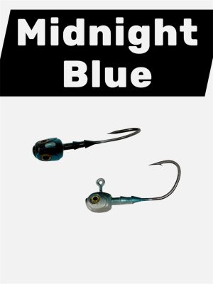 Swim Bait Jig Re-defined Midnight Blue 2 jigs per pack