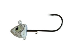 Element Dead Meat Jighead White Glow Non-Underspin 2 Pack