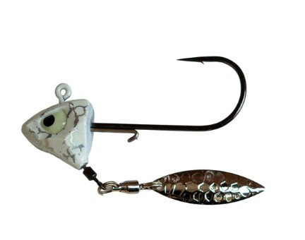 Element Dead Meat Jighead White Glow Underspin 2 Pack