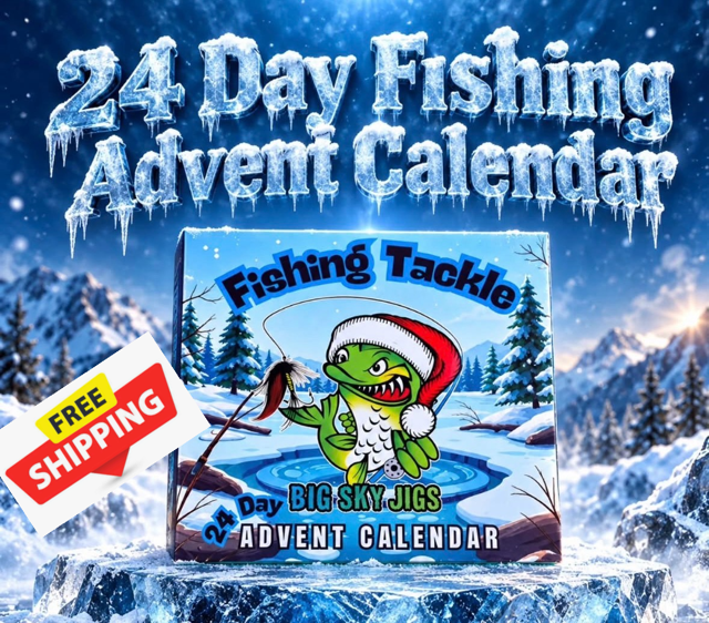 THE BIG SKY JIGS 24-DAY ADVENT CALENDAR Two pack with free Canada shipping - Image 2